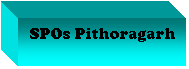 Text Box: SPOs Pithoragarh